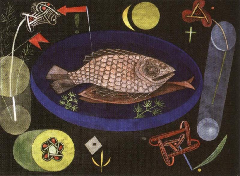 Paul Klee Around the Fish oil painting picture